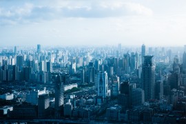 Shanghai's financial centre, China