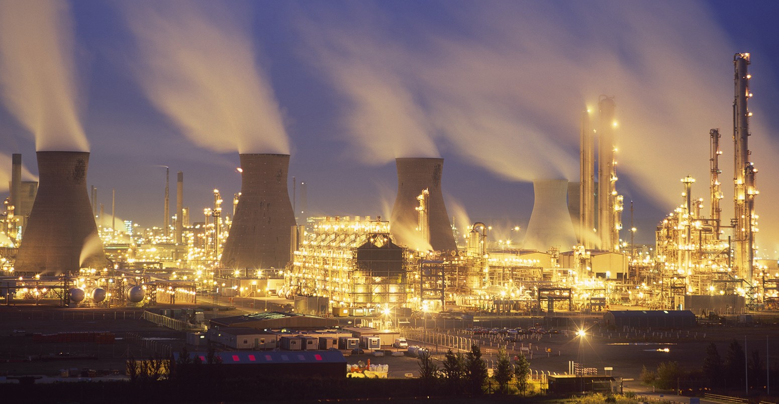 Chemical Works and Oil Refinery, Grangemouth, Scotland