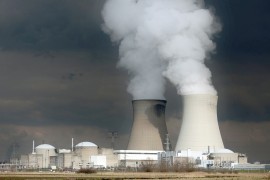 Doel nuclear power station in Belgium