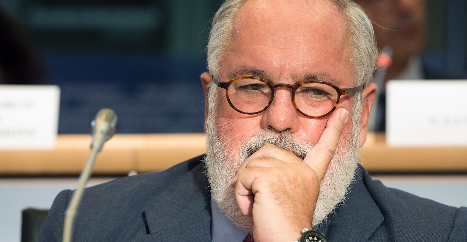 Miguel Arias Cañete, EU commissioner for climate action and energy