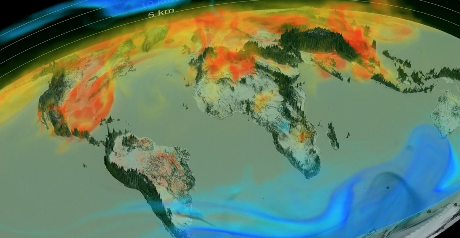 nasa animation earth