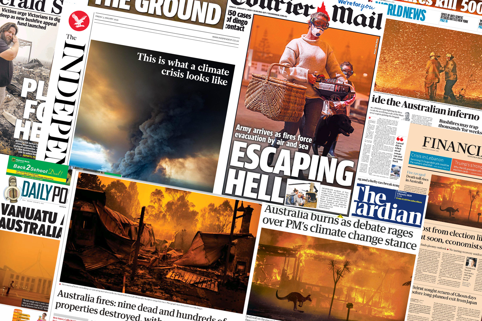 Media Reaction Australia S Bushfires And Climate Change Carbon Brief