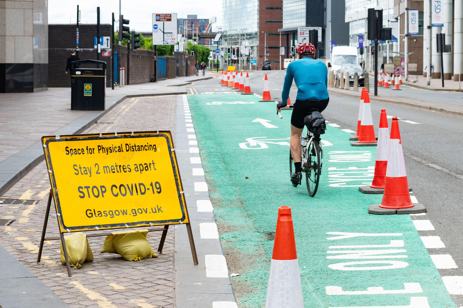 Newer without. Cycle Lane. Advisory Cycle Lanes.