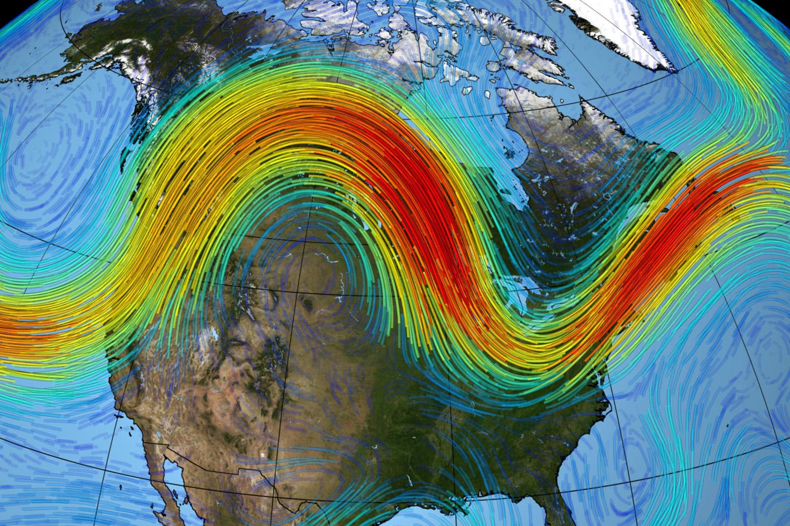 Jet stream: Is climate change causing more 'blocking' weather