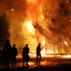 Firemen battle with the flames in Kalamos 2017.