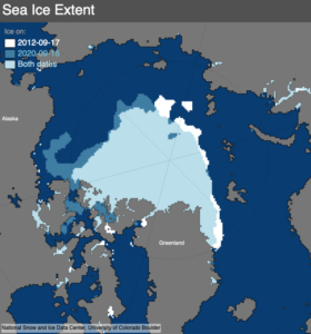 Arctic Sea Ice Shrinks To Second-lowest Summer Minimum On Record