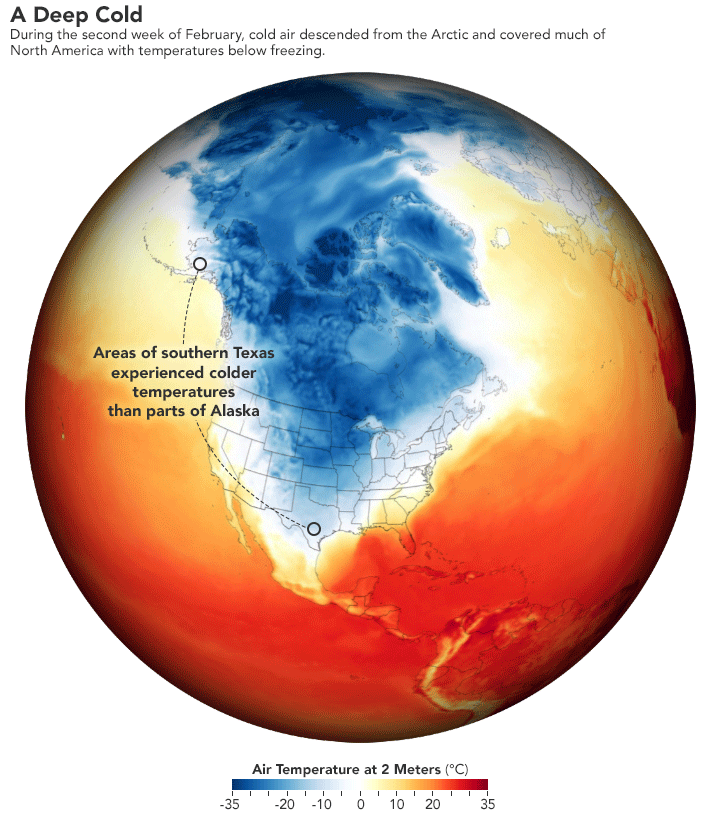 Media Reaction Texas Deep Freeze Power Blackouts And The Role Of Global Warming Carbon Brief