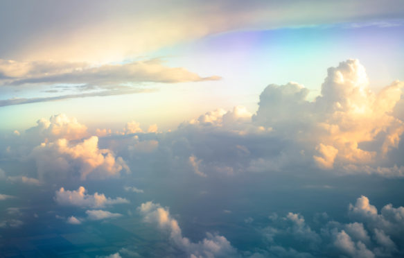 Atmosphere-with-clouds-and-rainbow