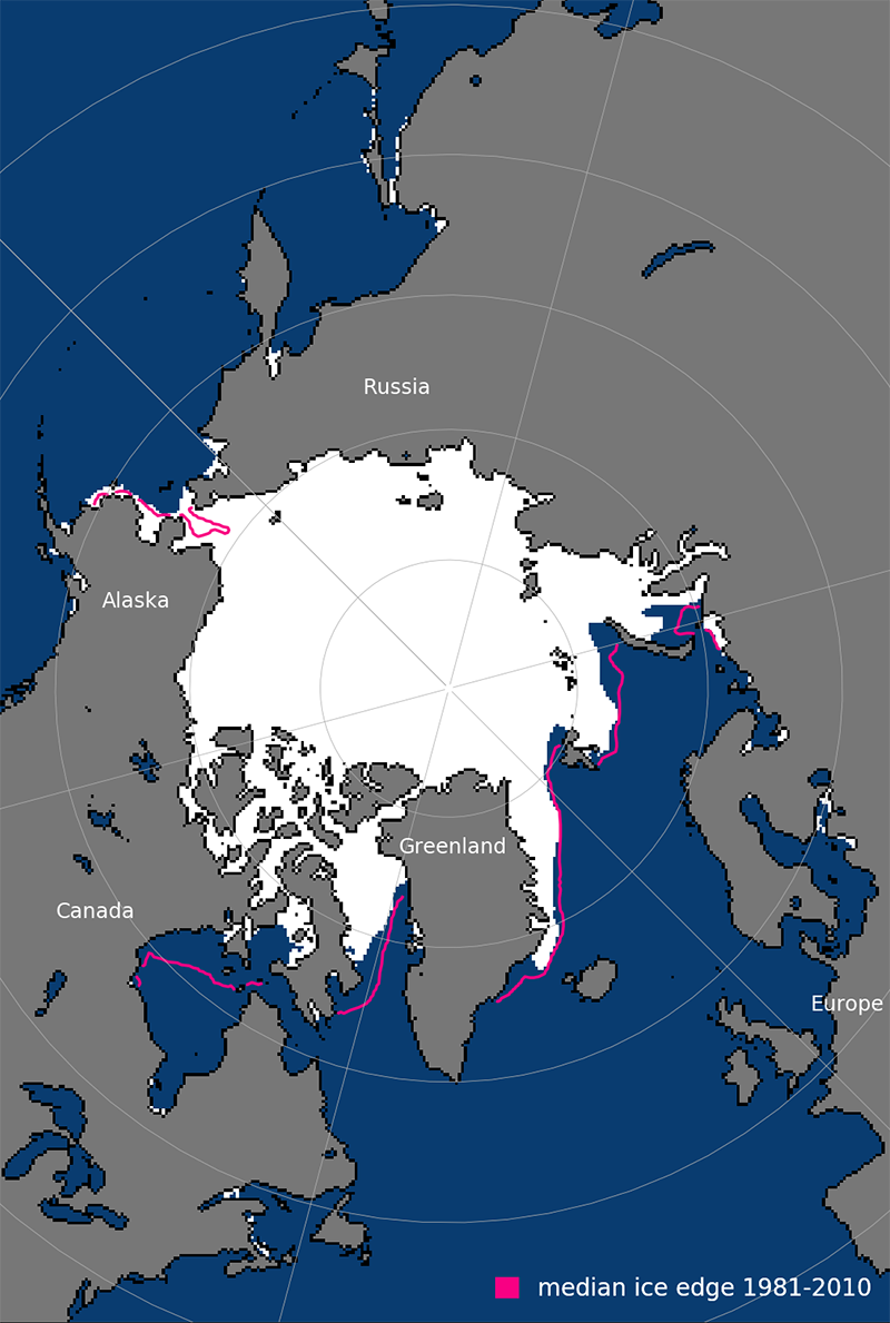 Arctic Sea Ice Winter Peak In 2022 Is 10th Lowest On Record - Carbon Brief