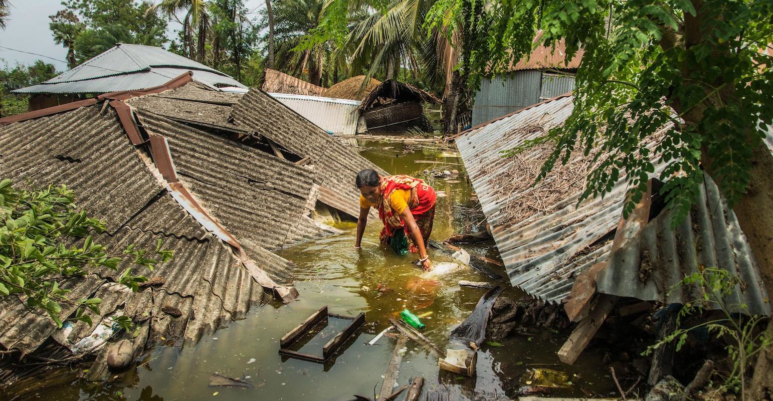 Effects of Cyclone Amphan in Khulna, Bangladesh