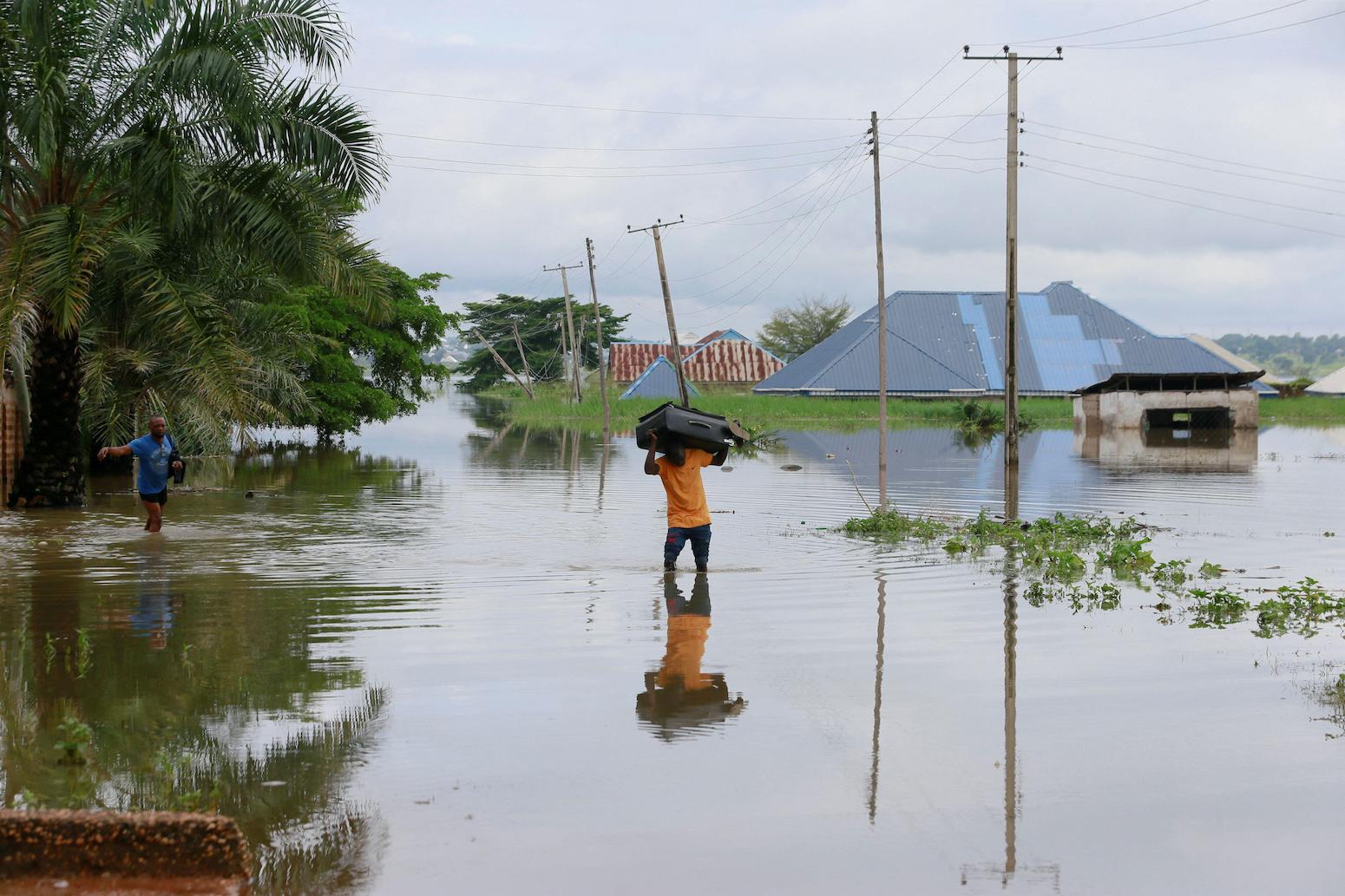 Prolonged Period Rain Produced Flooding