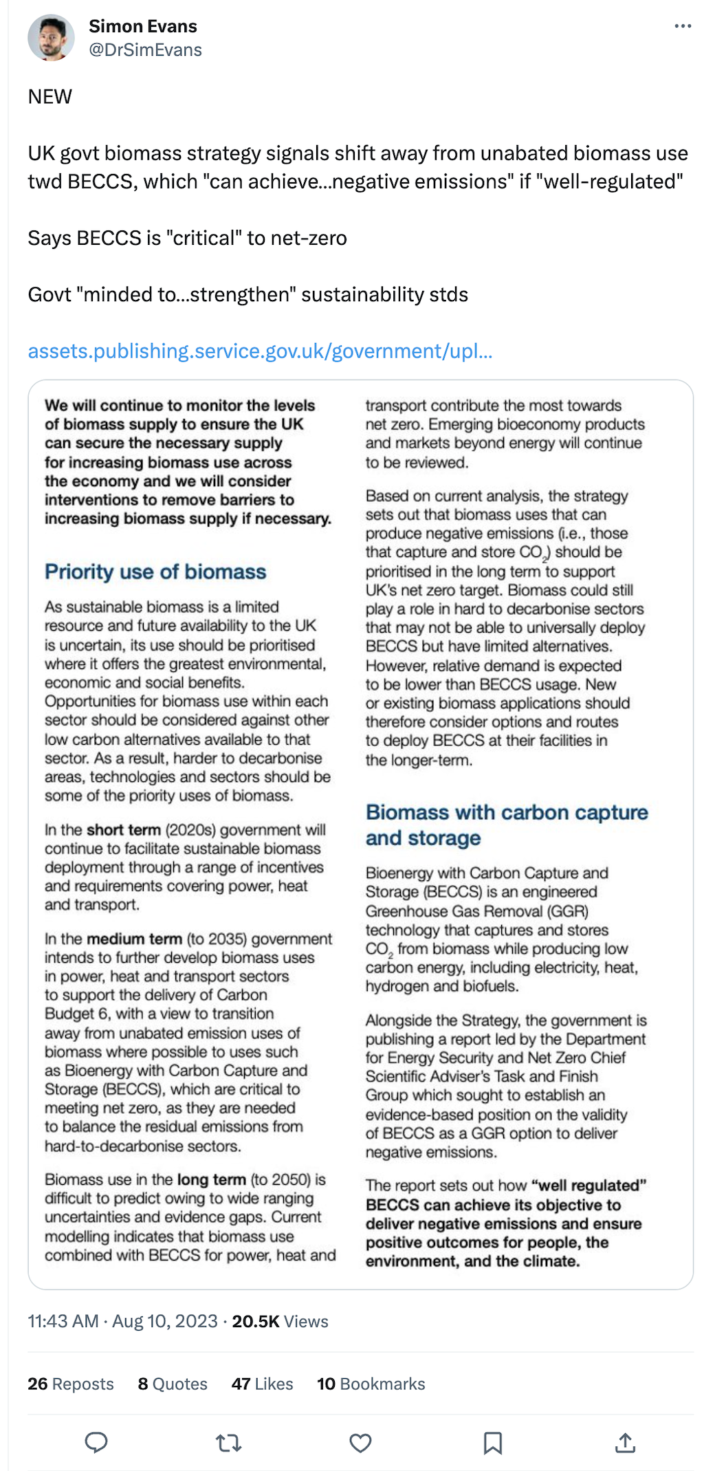 Q&A: What Does The UK’s New Biomass Strategy Mean For Net-zero ...