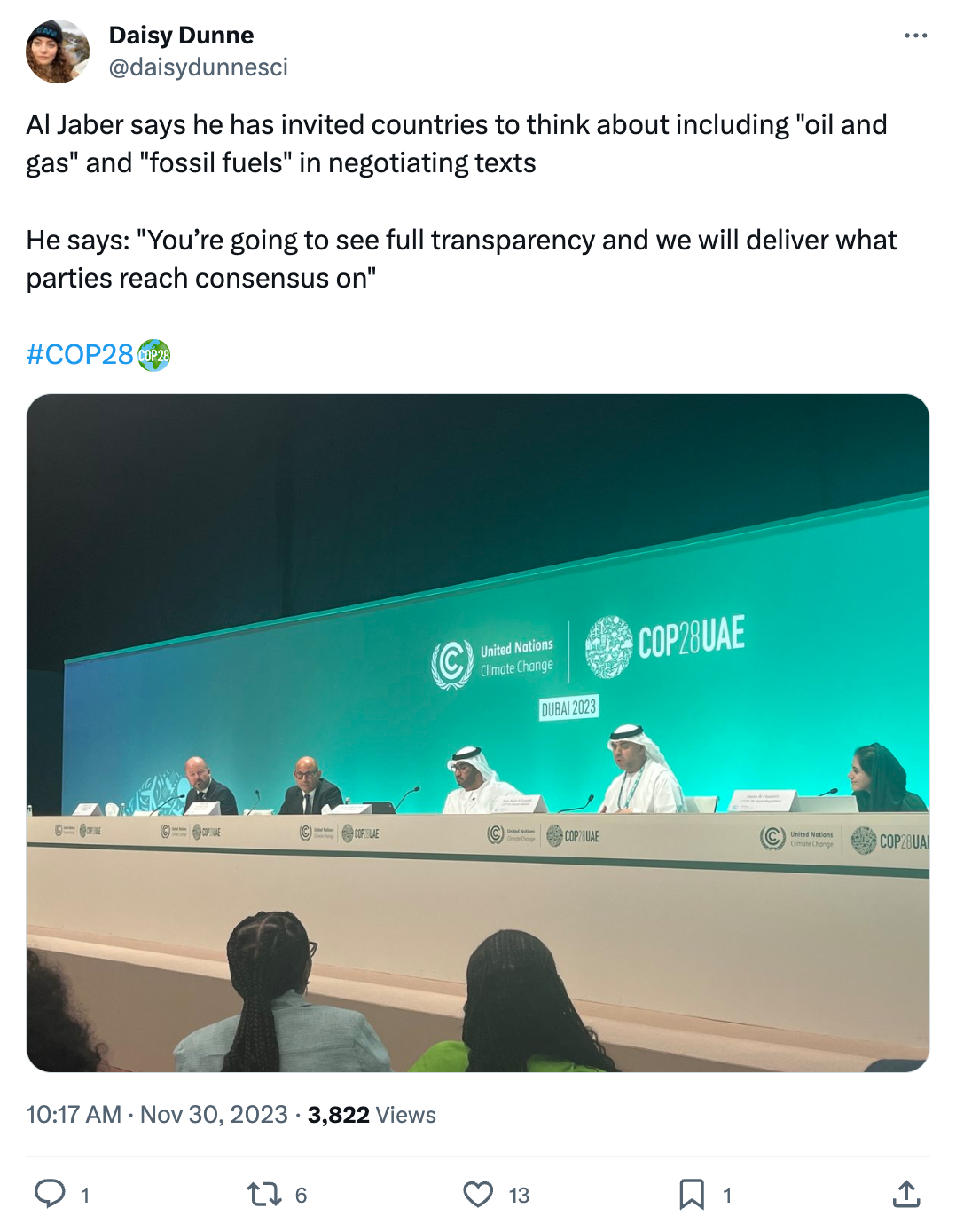 COP28: Key Outcomes Agreed At The UN Climate Talks In Dubai - Carbon Brief