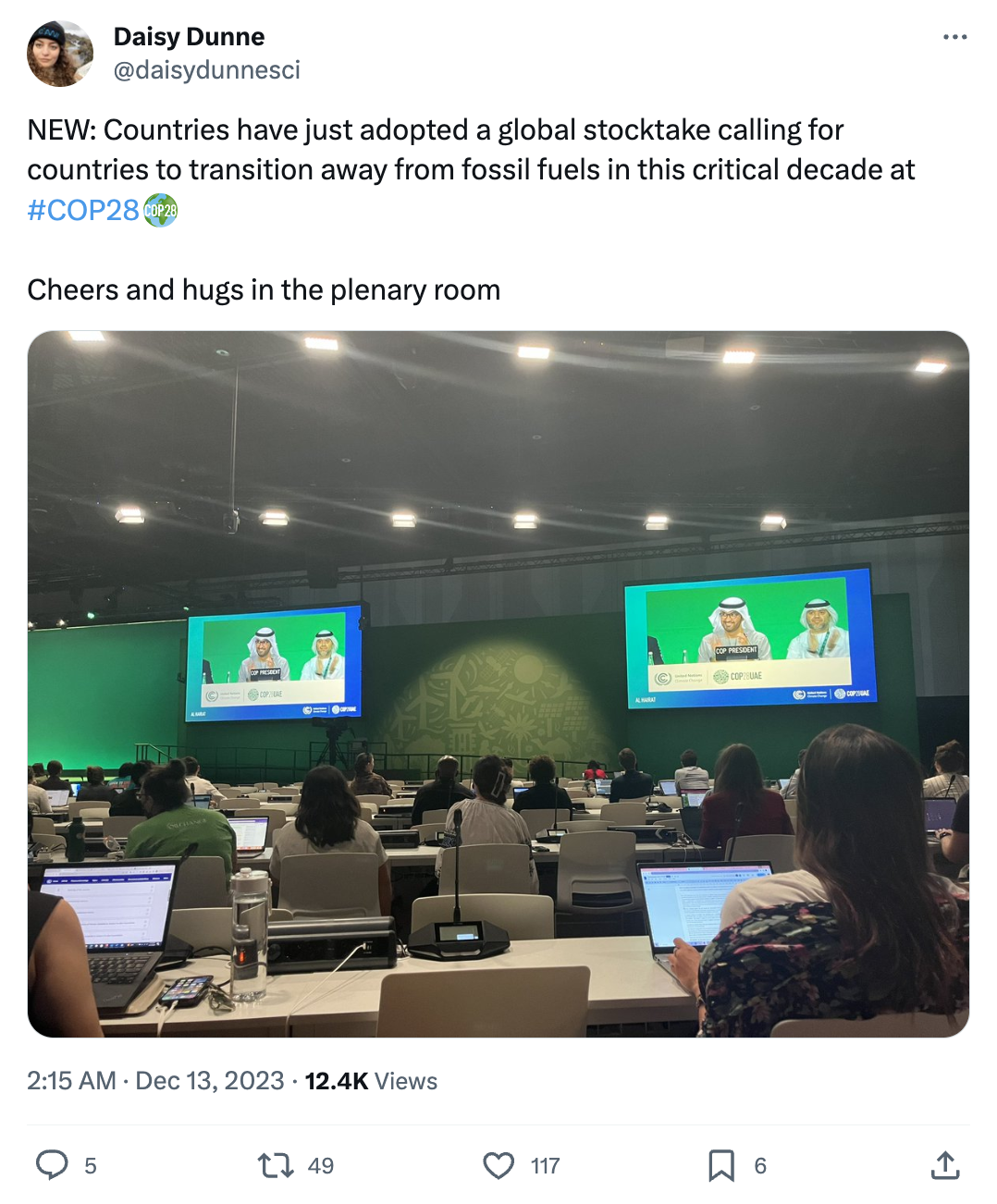 COP28: Key Outcomes Agreed At The UN Climate Talks In Dubai - Carbon Brief