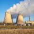 Steam rising from cooling towers at Ratcliffe on Soar power station, Nottinghamshire. Credit: Simon Annable / Alamy Stock Photo