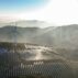 Wind turbines and solar photovoltaic panels in Guizhou, China.