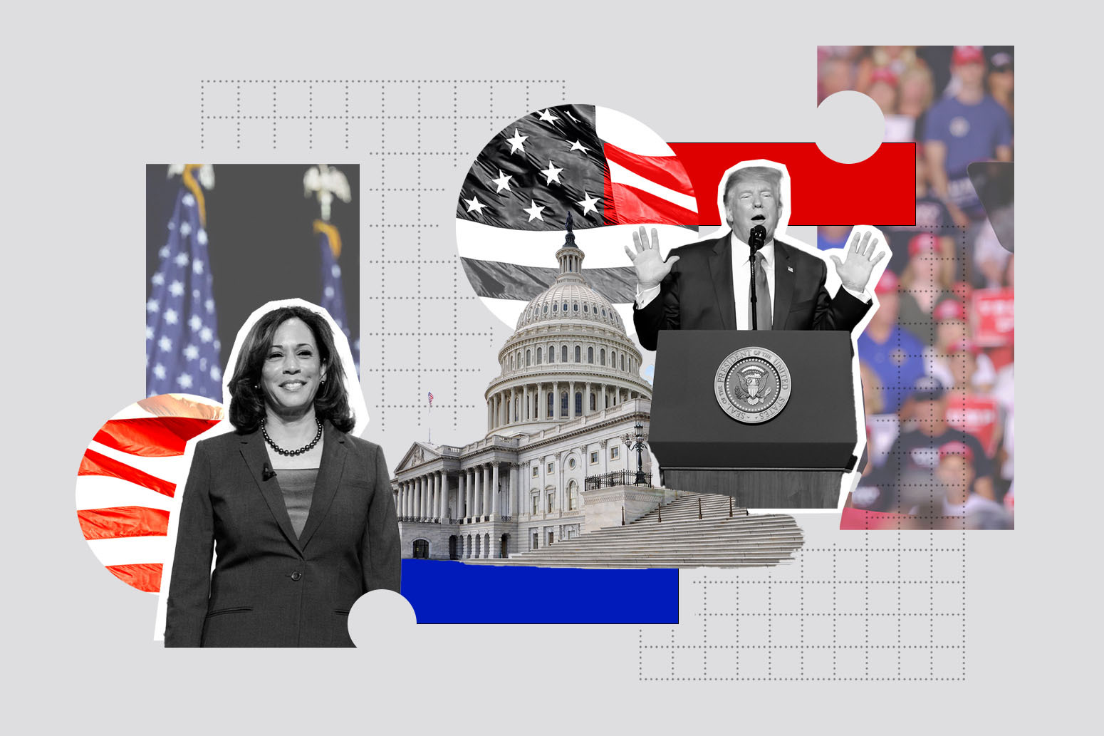 US election 2024: How Kamala Harris and Donald Trump differ starkly on ...