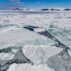 Sea ice in Antarctic.