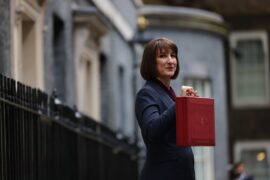 UK chancellor Rachel Reeves delivers the 2024 Autumn Budget.