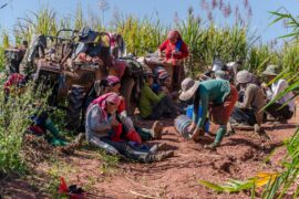 Farmers in Laos.