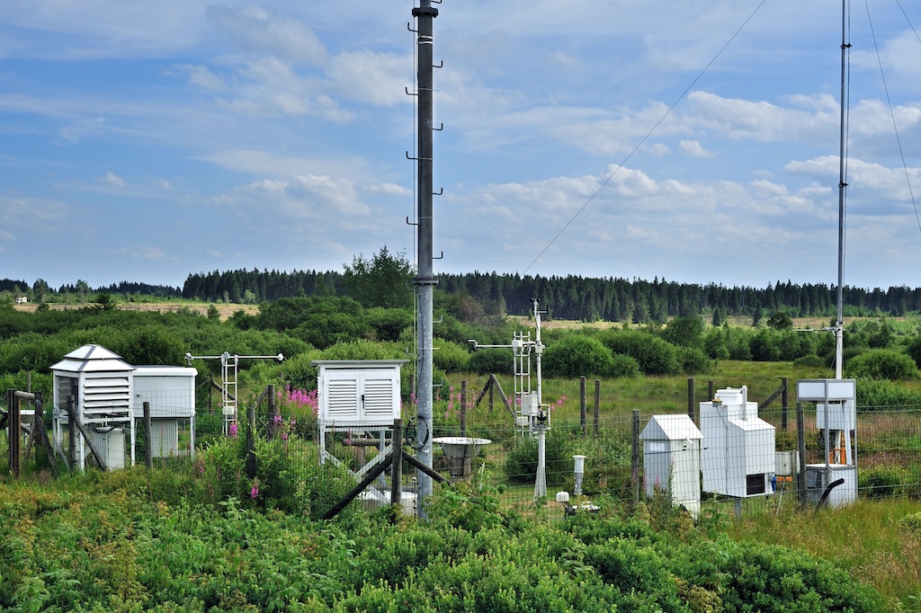 Weather station, Belgium.