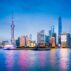 Financial district skyline, Shanghai, China. Credit: Sean Pavone / Alamy Stock Photo. Image ID: EN5EFE.