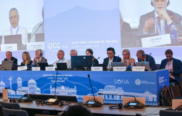 IPCC working group co-chairs at the IPCC-61 meeting on 30 July 2024.