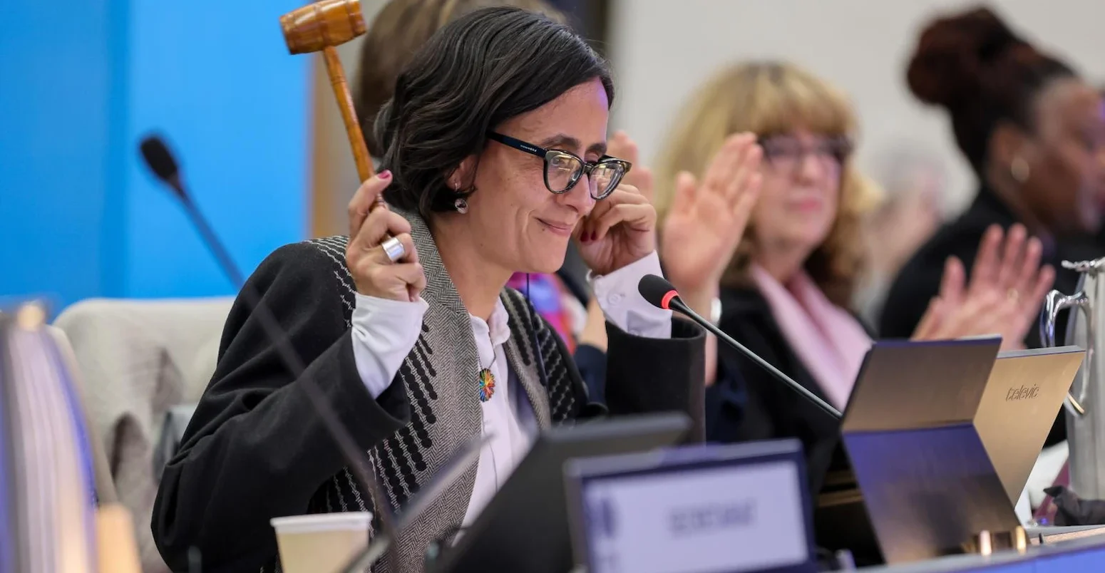 COP 16 President Susana Muhamad, Colombia, 27 February 2025. Credit: IISD/ENB | Mike Muzurakis.